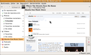 Ubuntu One Music Store en Banshee